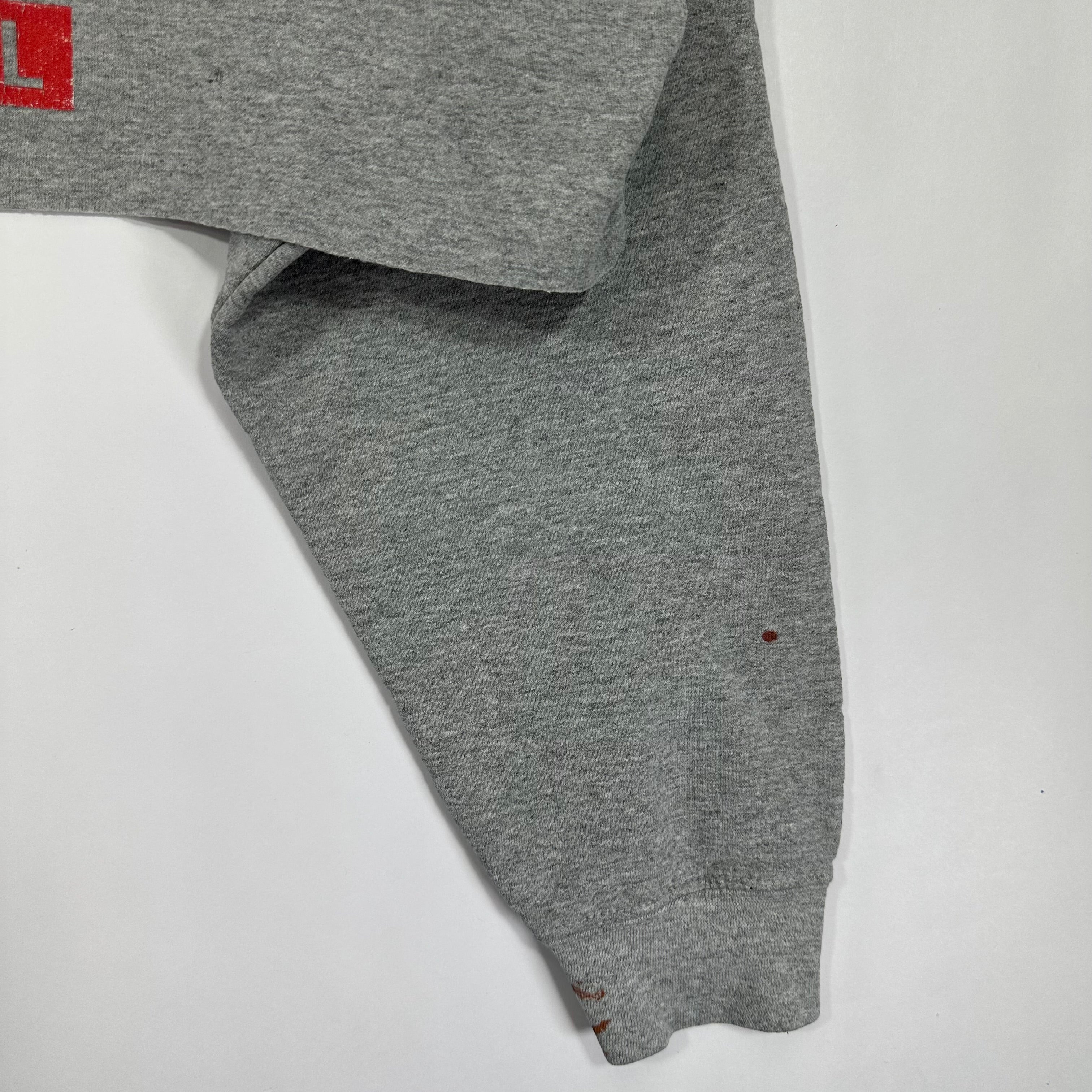 Vintage Buffalo Bills Cropped Hoodie Sweatshirt Large
