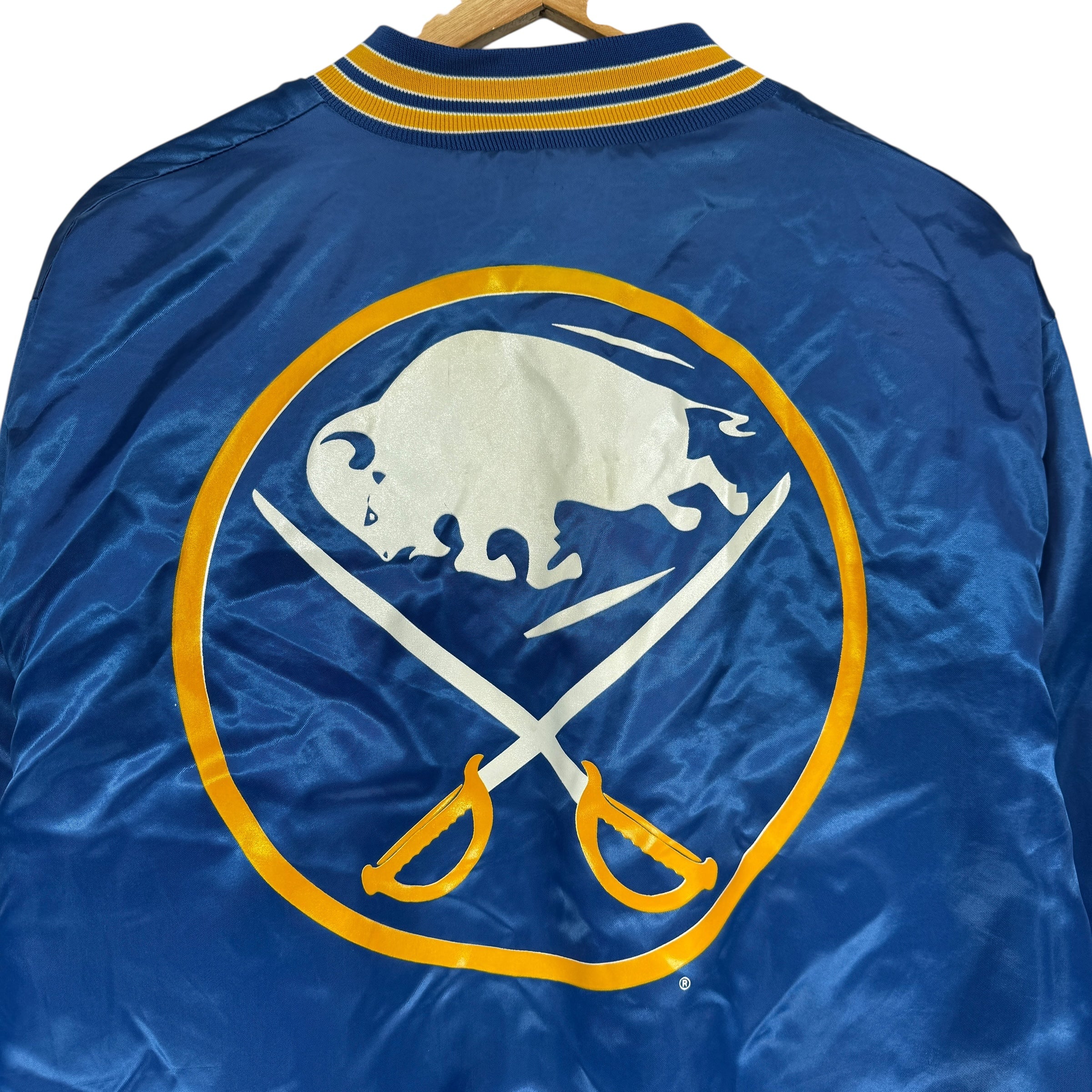 Vintage Buffalo Sabres Satin Jacket XL
