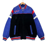 Vintage Buffalo Bills Suede Leather Jacket XXL