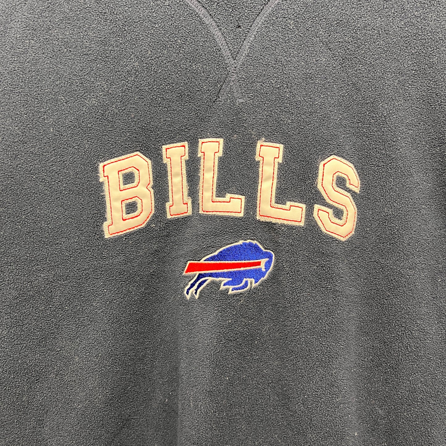 Vintage Buffalo Bills Y2K Fleece Crewneck Sweatshirt XL