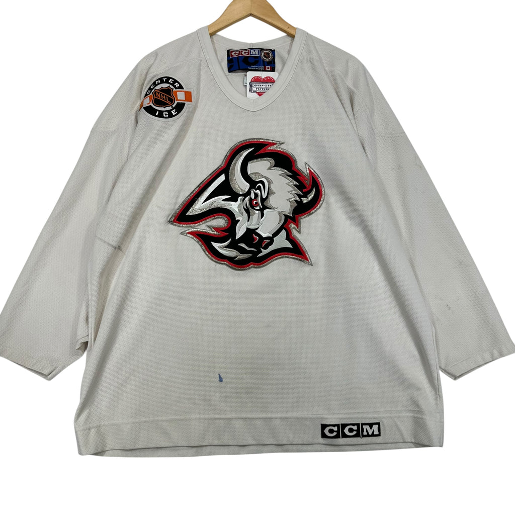 Vintage Buffalo Sabres White Practice Jersey