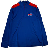 Buffalo Bills 1/4 Zip Sweatshirt Large