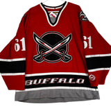 Vintage Buffalo Sabres Alternate Butterknife Afinogenov Jersey XL