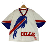 Vintage Buffalo Bills Cropped Mesh Jersey Large