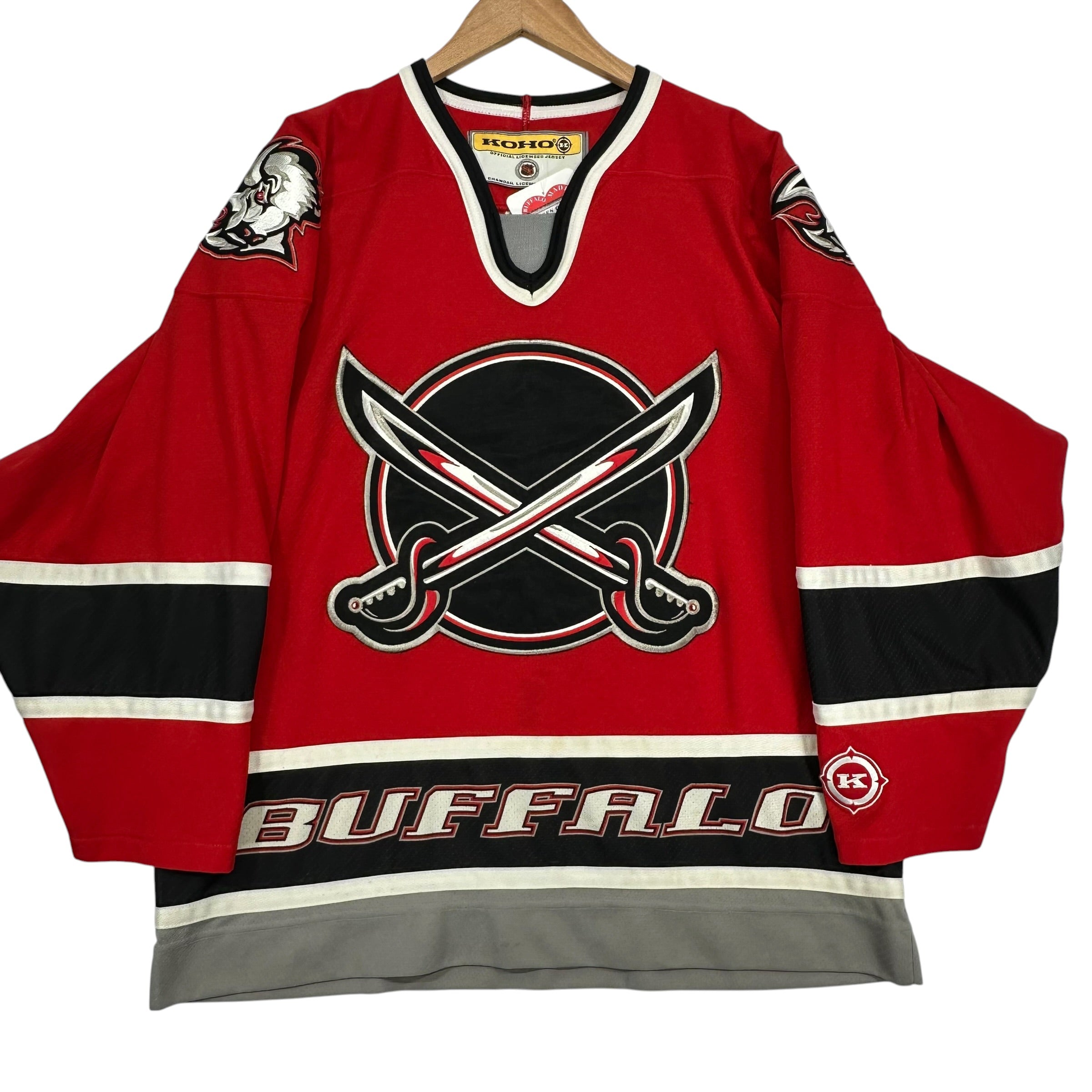 Vintage Buffalo Sabres Alternate Butterknife Jersey Large