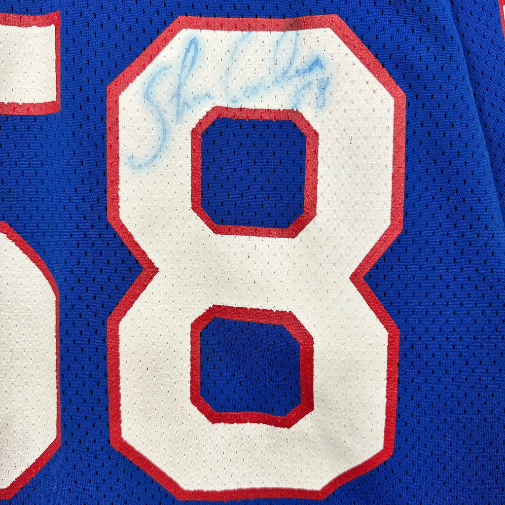 Vintage Autographed Buffalo Bills Shane Conlan Jersey Medium