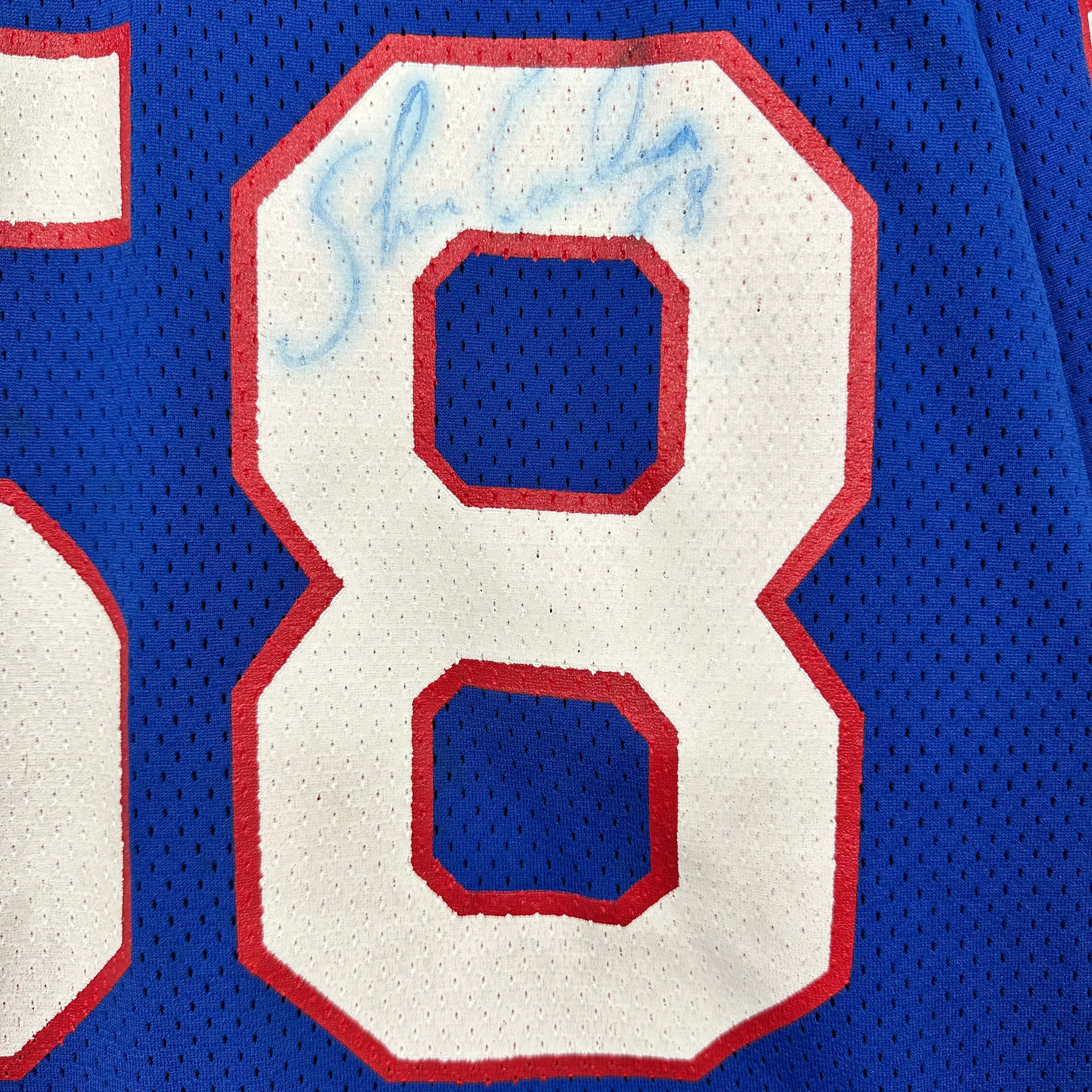 Vintage Autographed Buffalo Bills Shane Conlan Jersey Medium