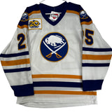 Vintage 1990 Buffalo Sabres Signed Dave Andreychuk Jersey Medium