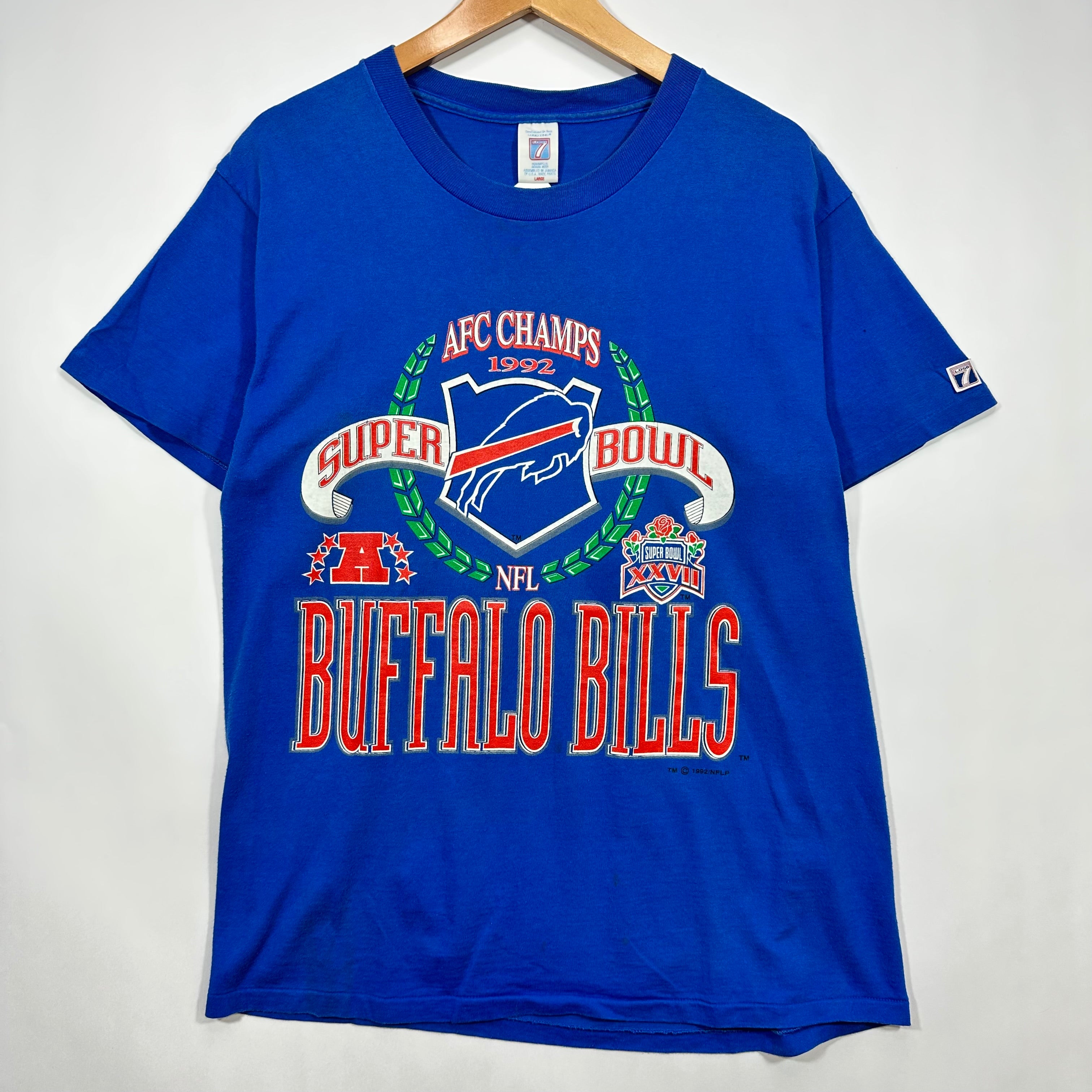 Vintage Buffalo Bills 1992 AFC CHAMPS Shirt Large