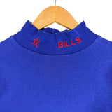 Vintage Buffalo Bills Mock Neck Shirt Large
