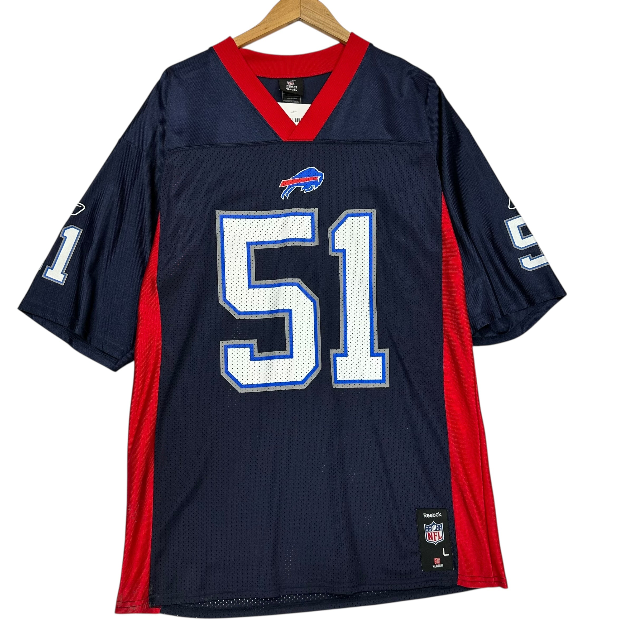 Vintage Buffalo Bills Paul Posluszny Jersey Shirt Large