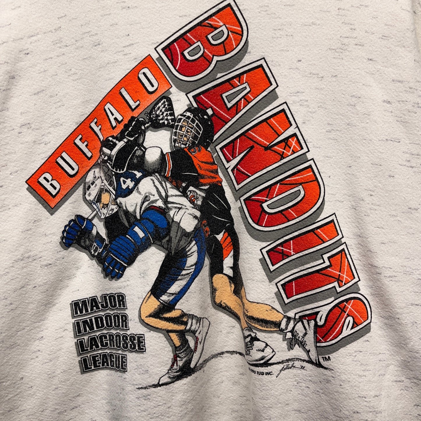 Vintage Buffalo Bandits Crewneck Sweatshirt Large