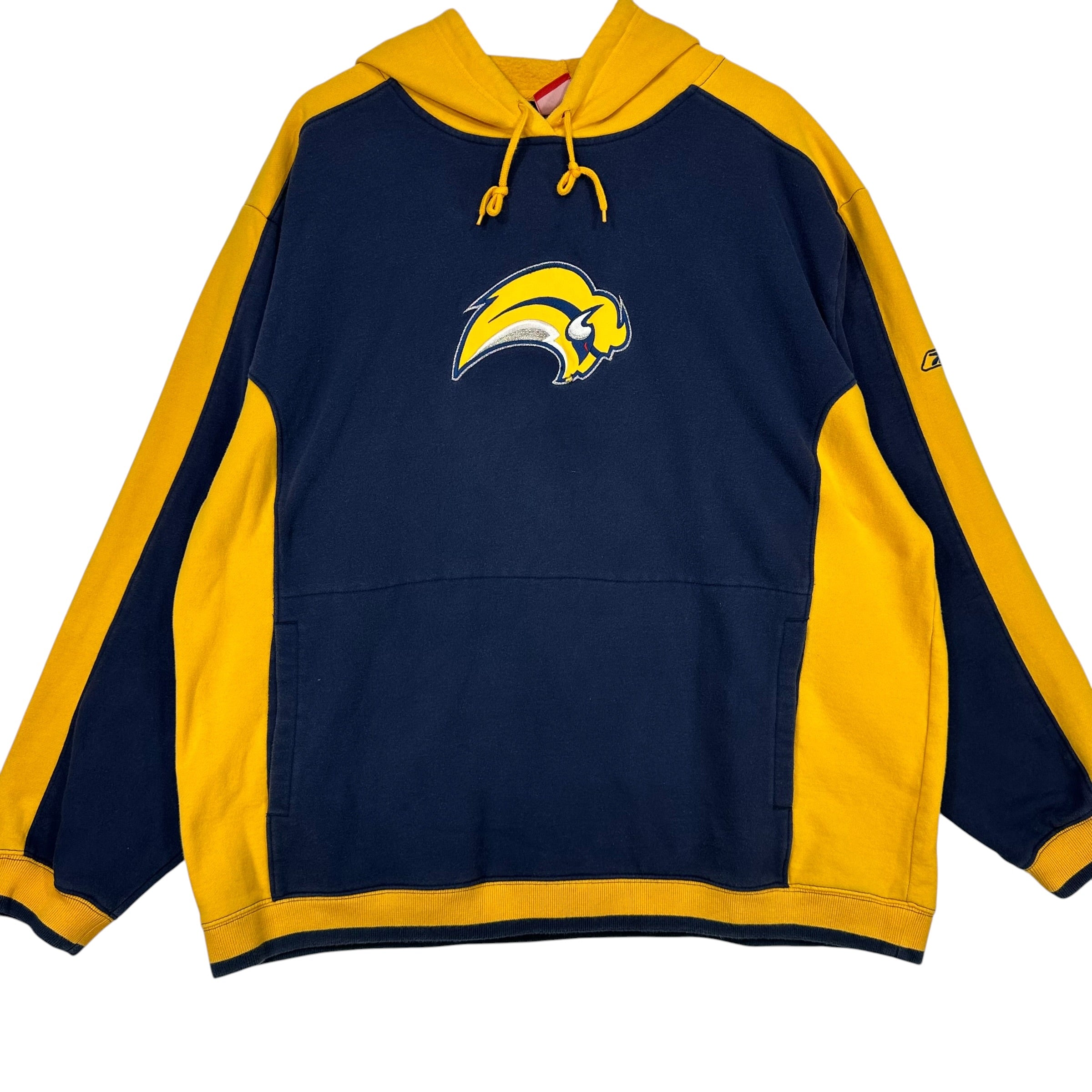 Vintage Buffalo Sabres Embroidered Hoodie Sweatshirt XXL