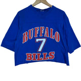 Vintage Buffalo Bills Cropped Shirt Medium