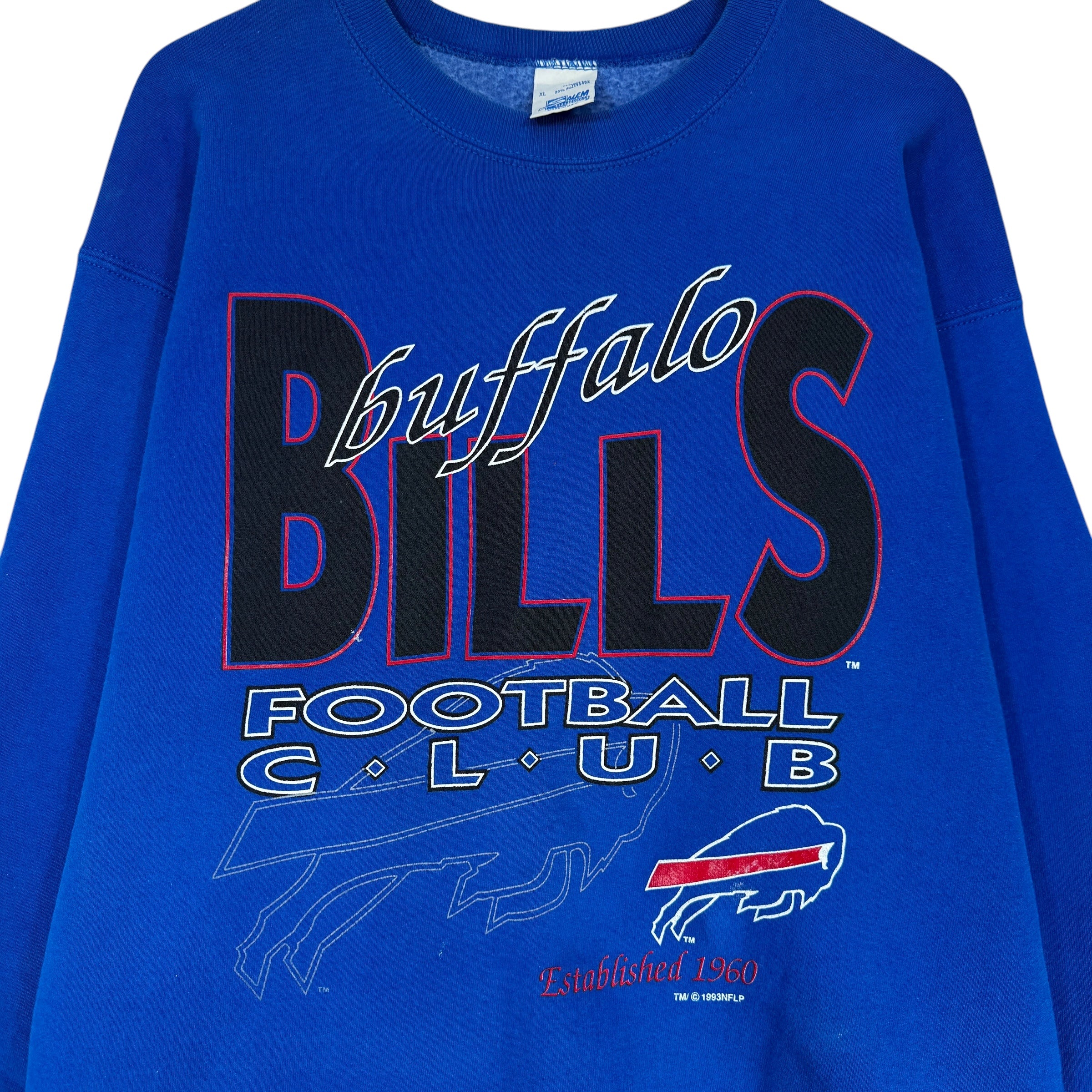 Vintage Buffalo Bills Crewneck Sweatshirt XL