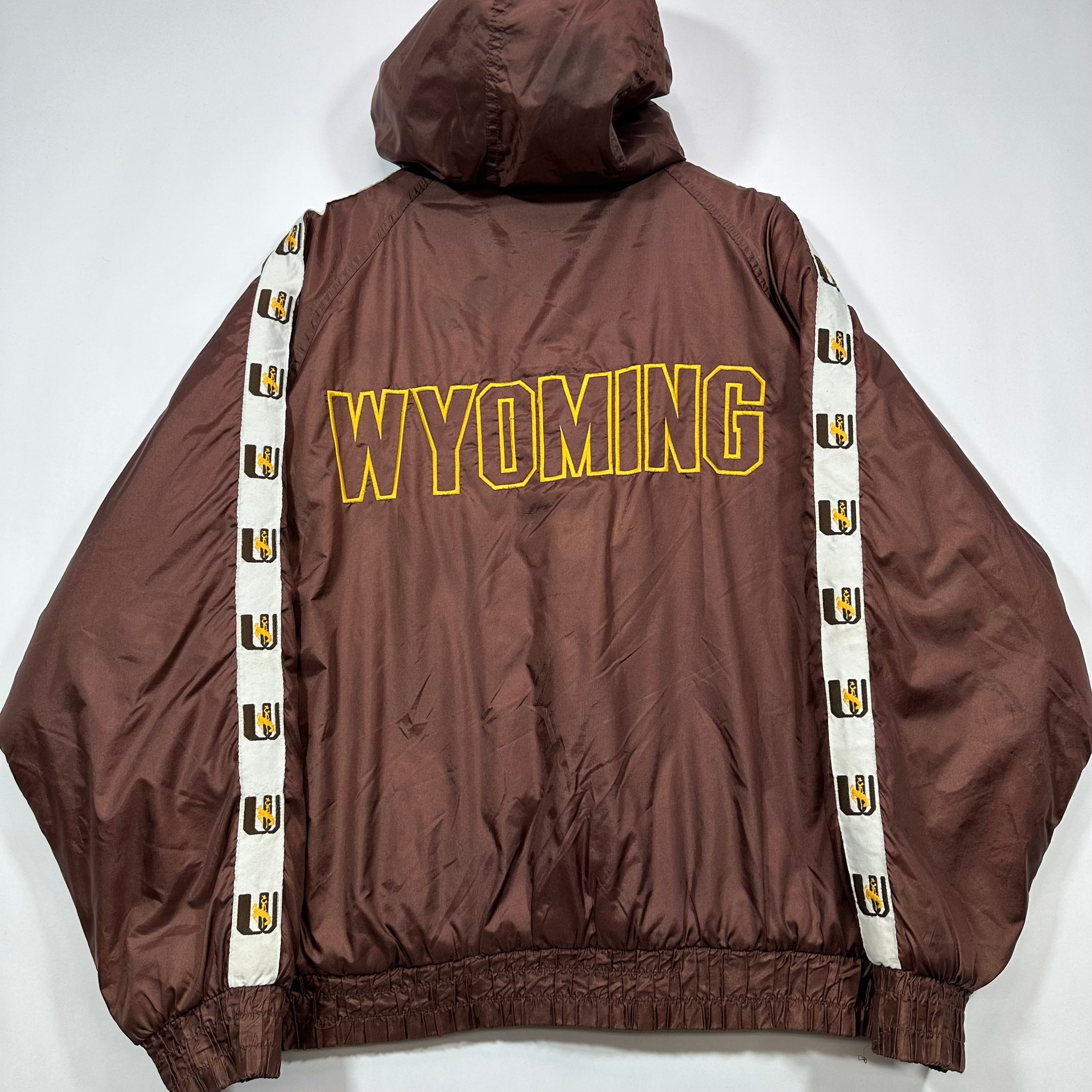 Vintage Buffalo Bills Wyoming Cowboys Puffer Jacket Large