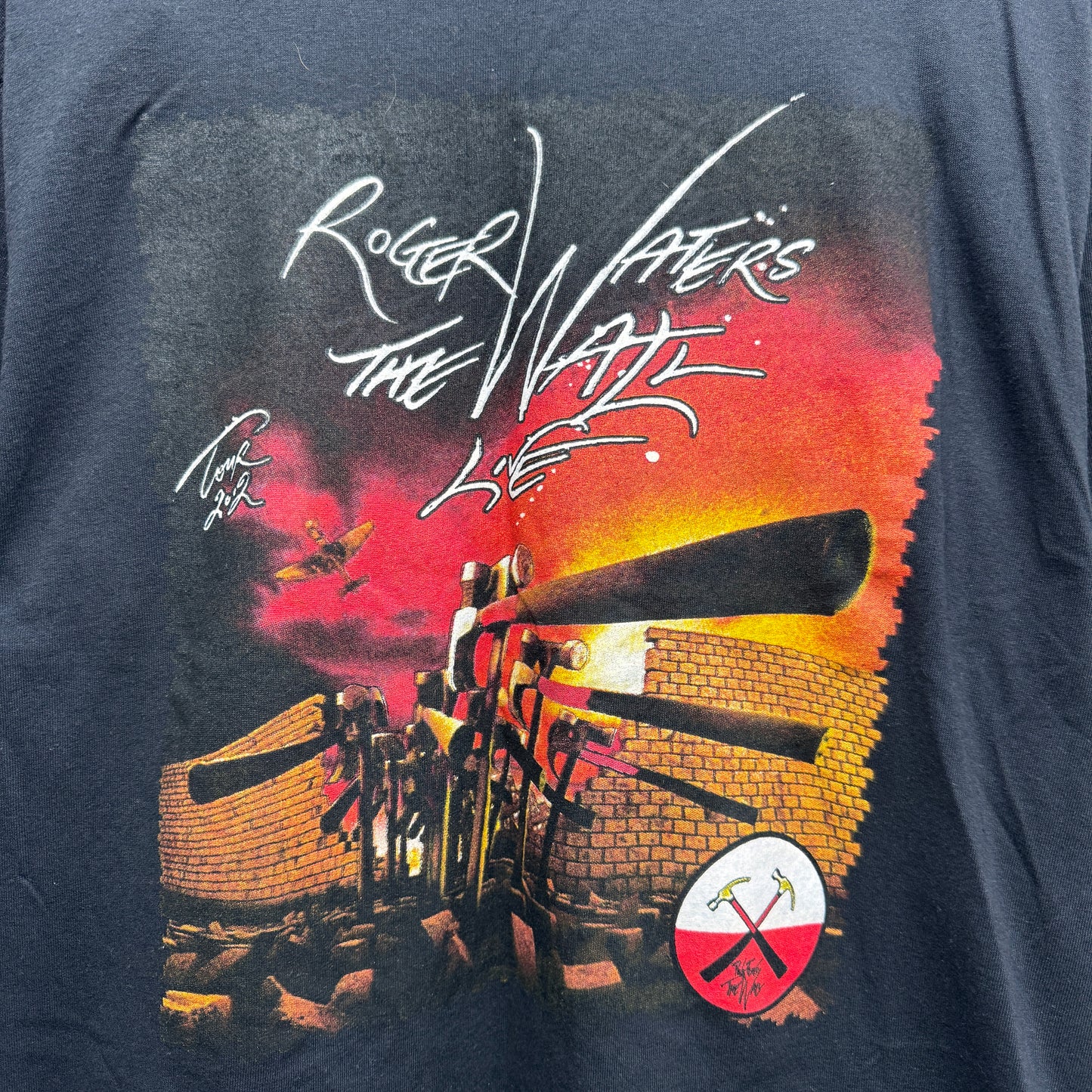 Vintage Roger Waters The Wall 2002 Tour Shirt Large