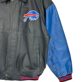 Vintage Buffalo Bills Leather Jacket Medium