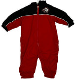 Vintage Buffalo Sabres Baby Windbreaker Onesie 6/9 Months
