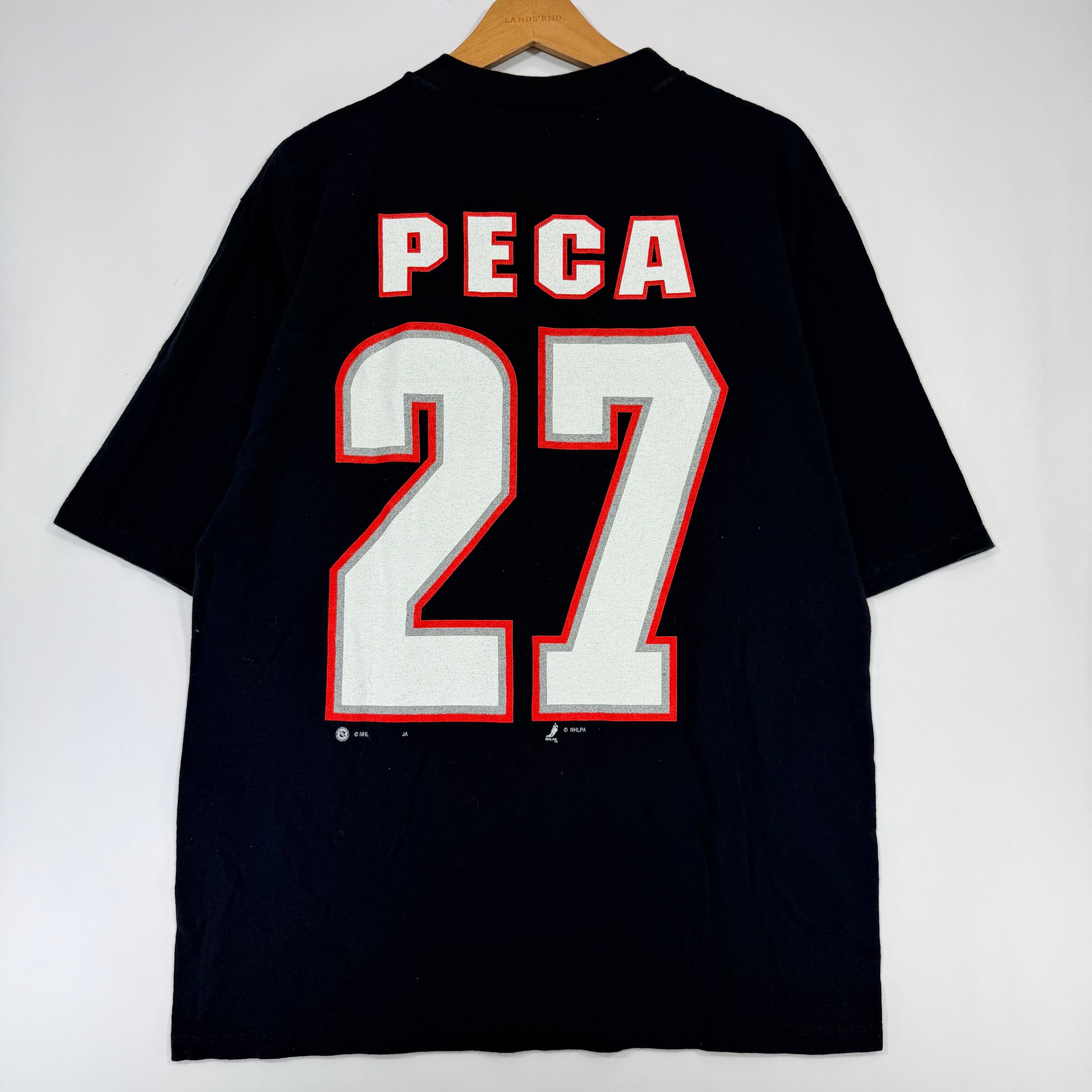 Vintage Buffalo Sabres Mike Peca Shirt Large