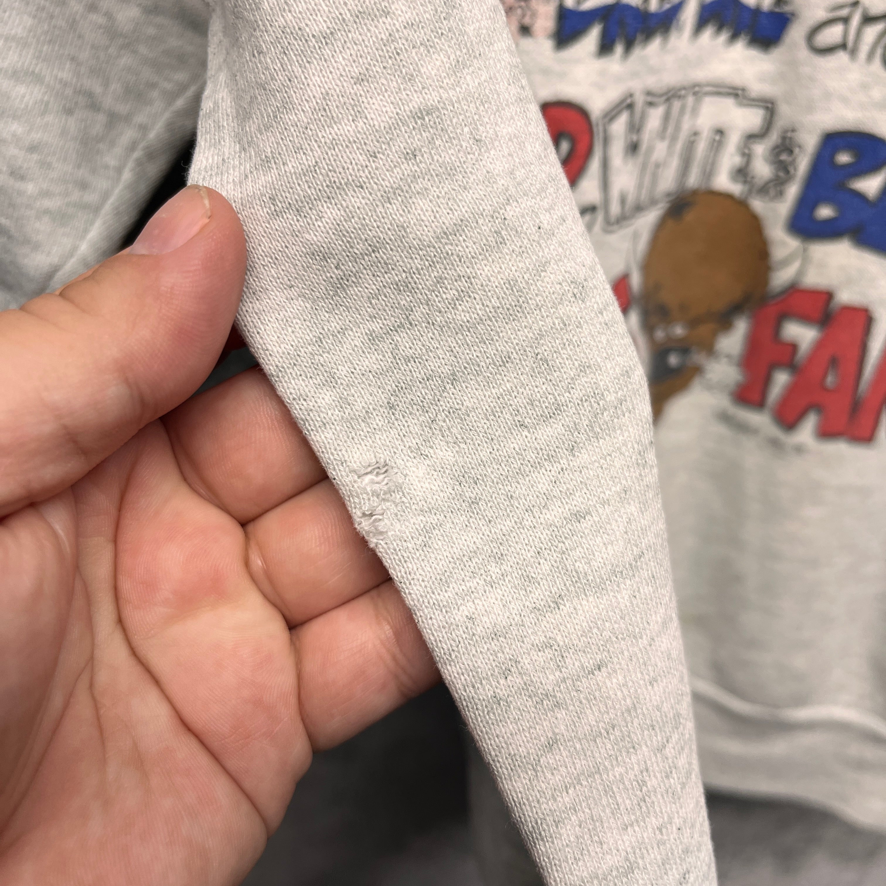 Vintage Buffalo Bills Cartoon Bills Fan Crewneck Sweatshirt Large