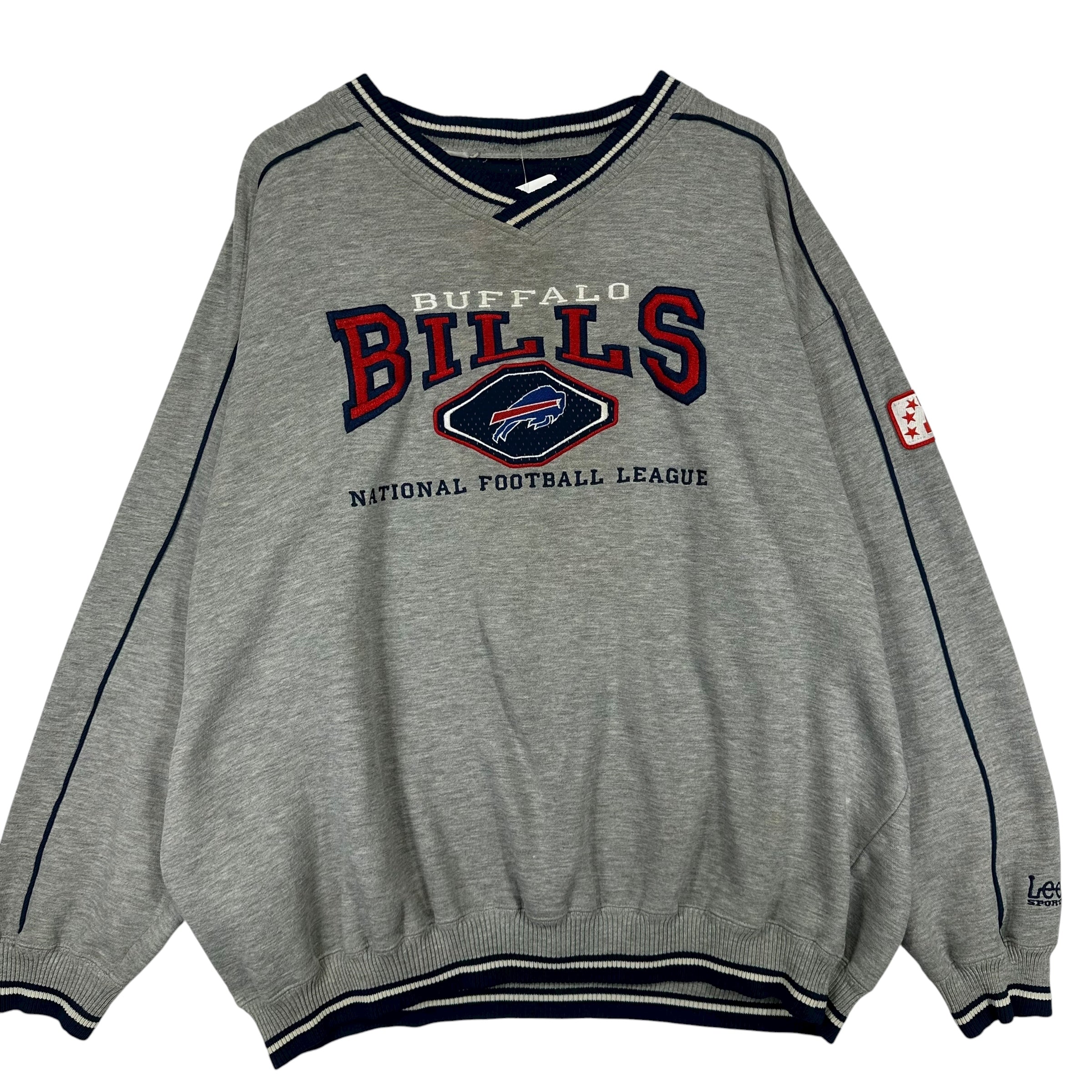 Vintage Buffalo Bills Embroidered Crewneck Sweatshirt XXL