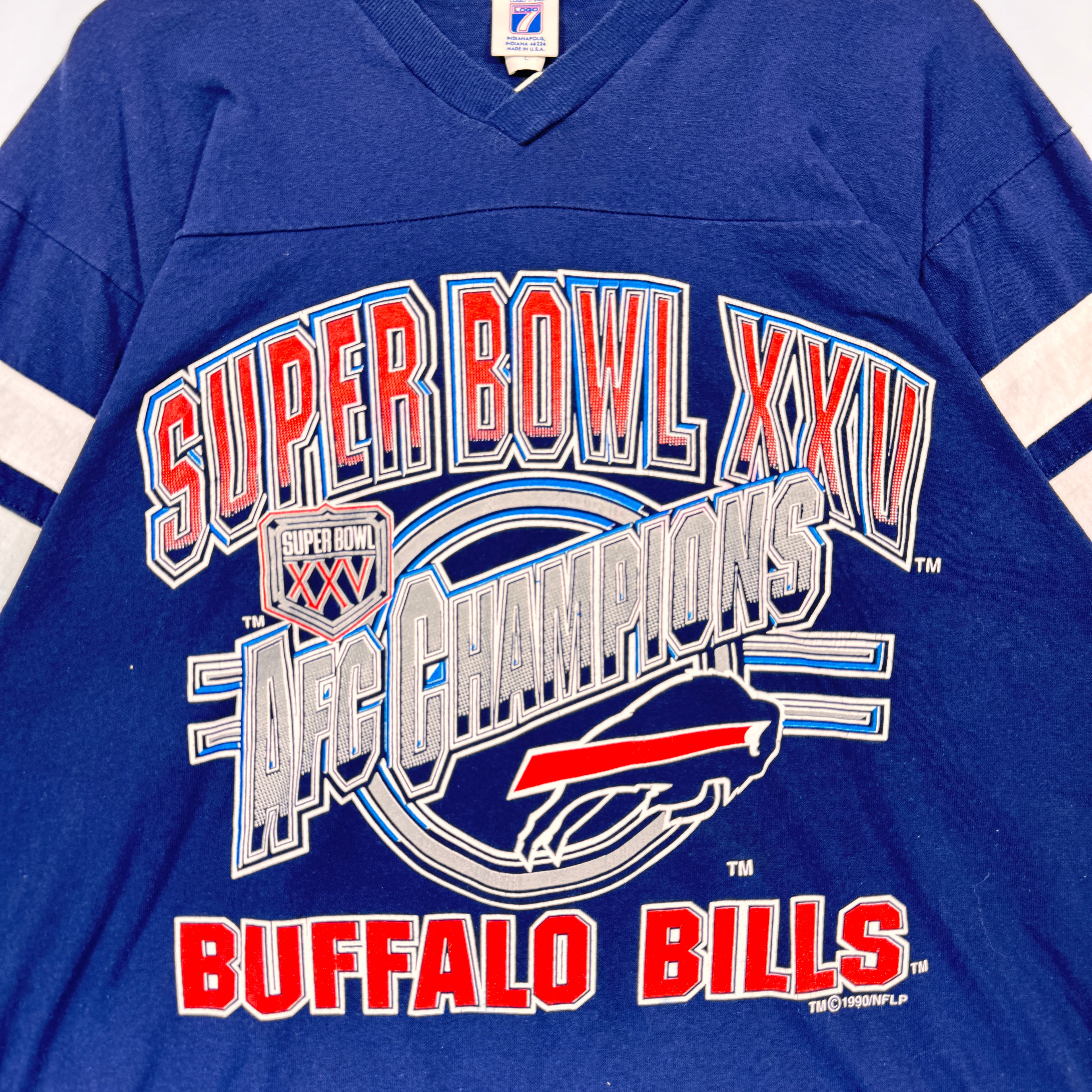 Vintage Buffalo Bills 1991 Super Bowl Shirt Large