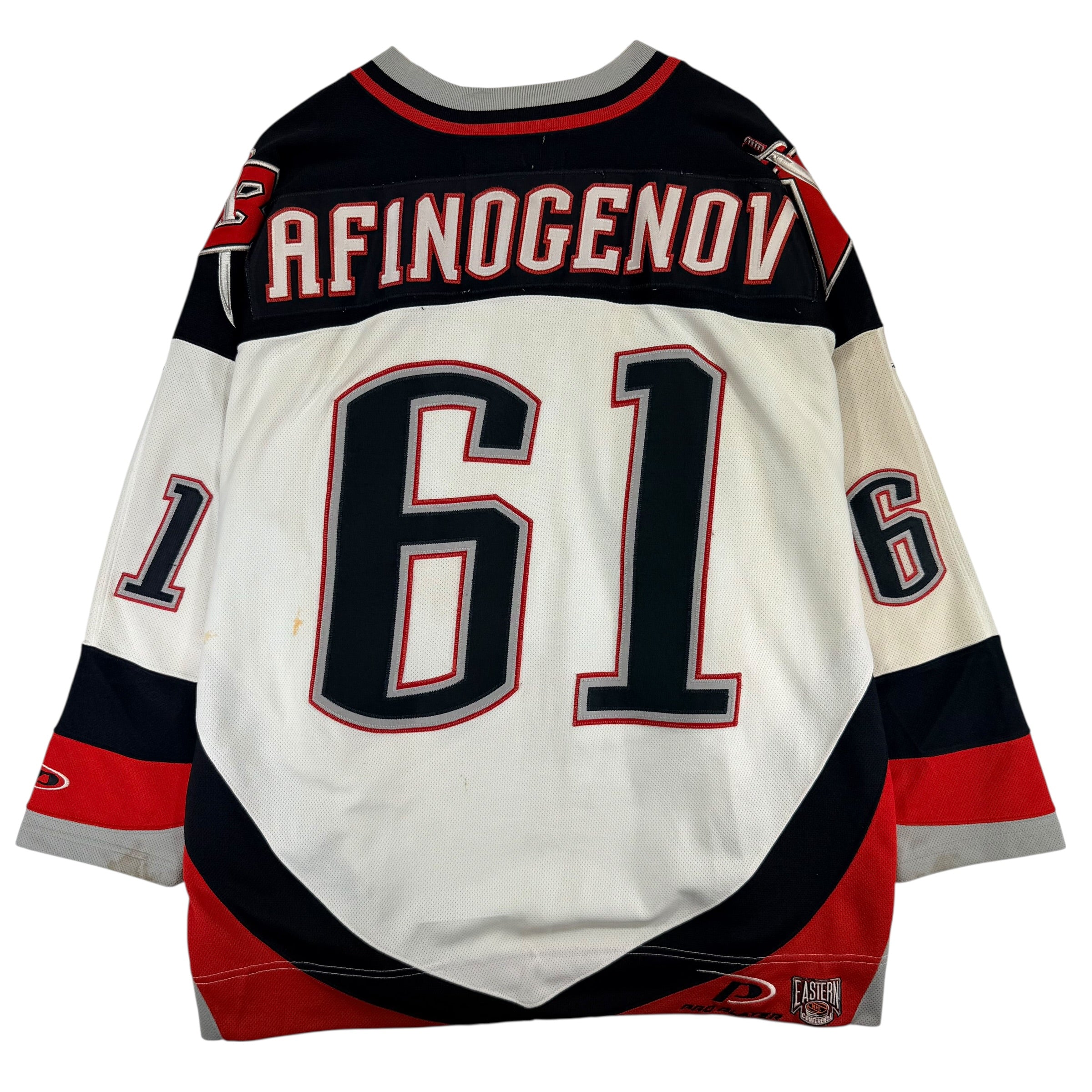 Vintage Buffalo Sabres Maxim Afinogenov Goathead Jersey XL