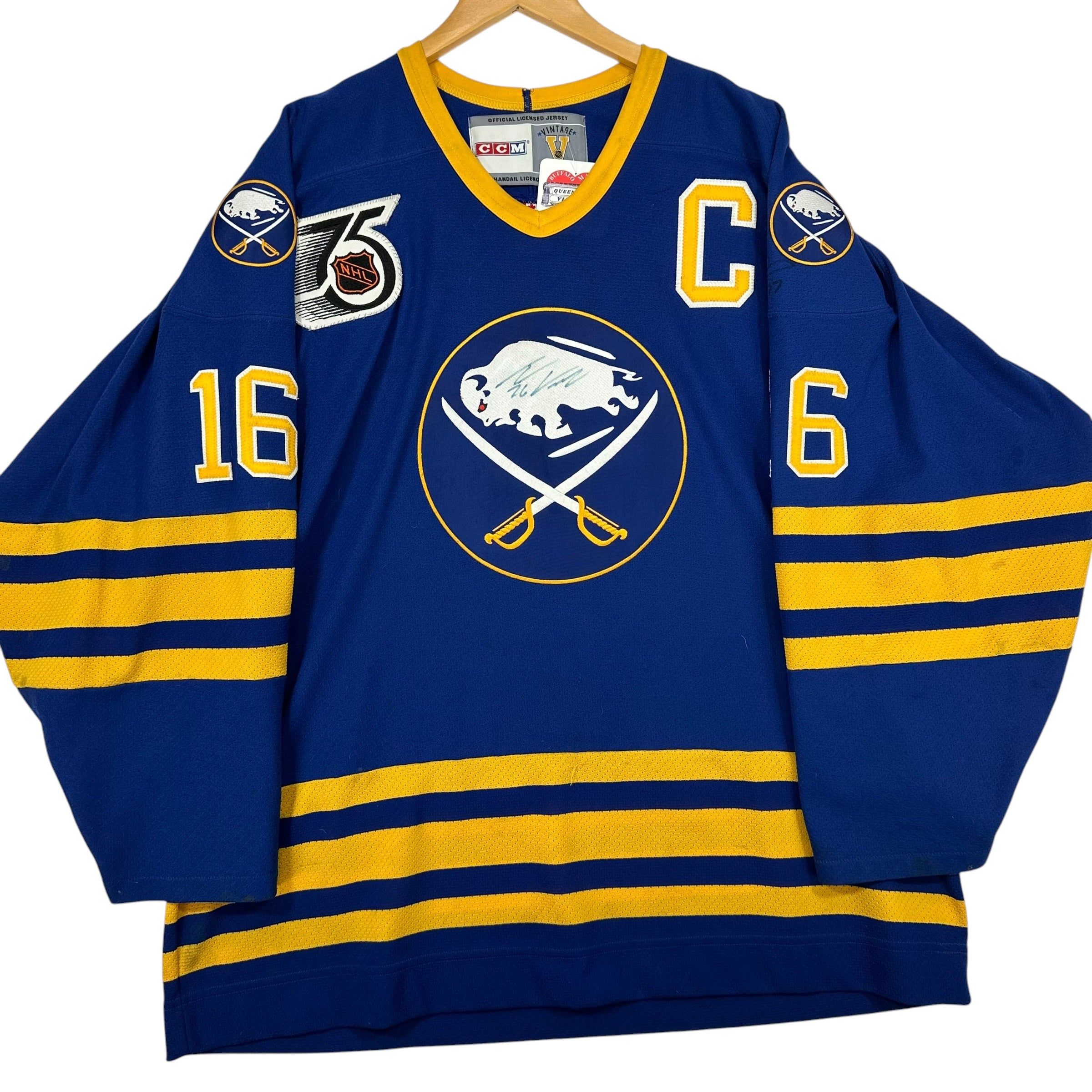Vintage Buffalo Sabres Lafontaine Jersey XL