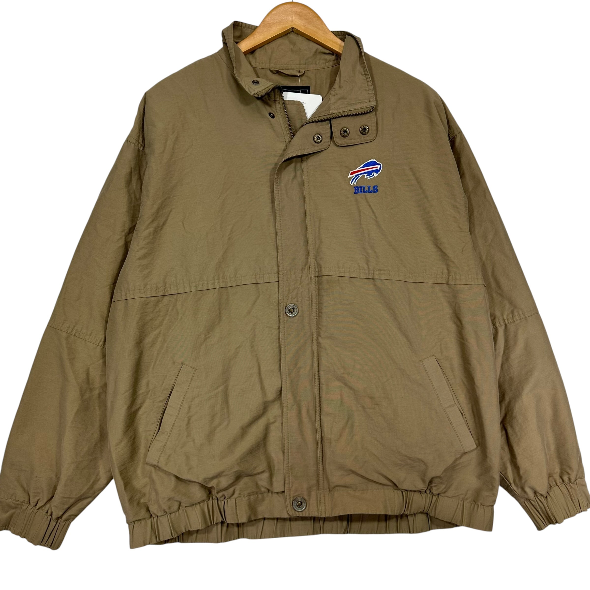 Vintage Buffalo Bills Khaki Canvas Jacket Large