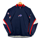 Vintage Buffalo Bills 1/4 Zip Windbreaker Jacket XL