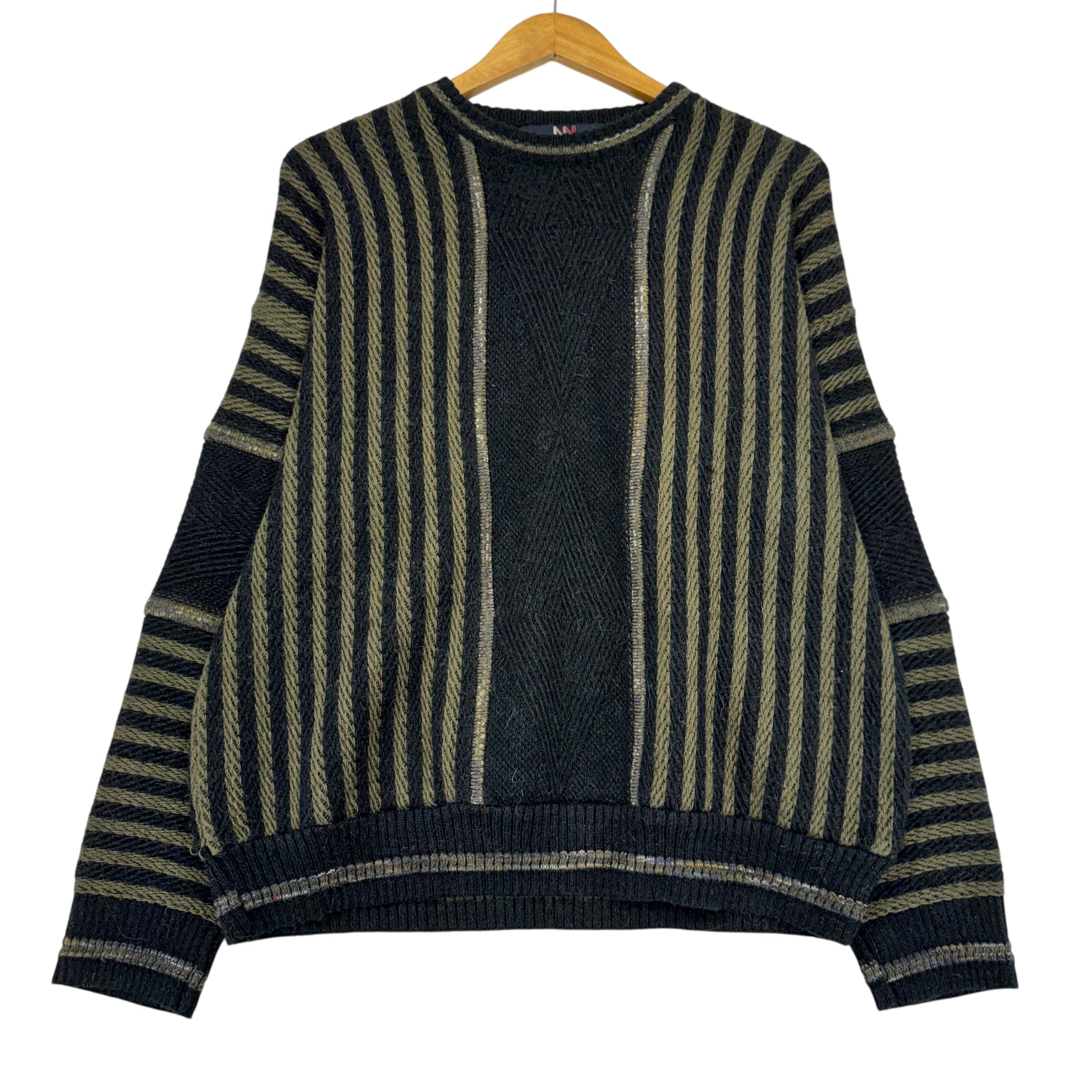 Vintage Knitted Sweater Sweatshirt Medium