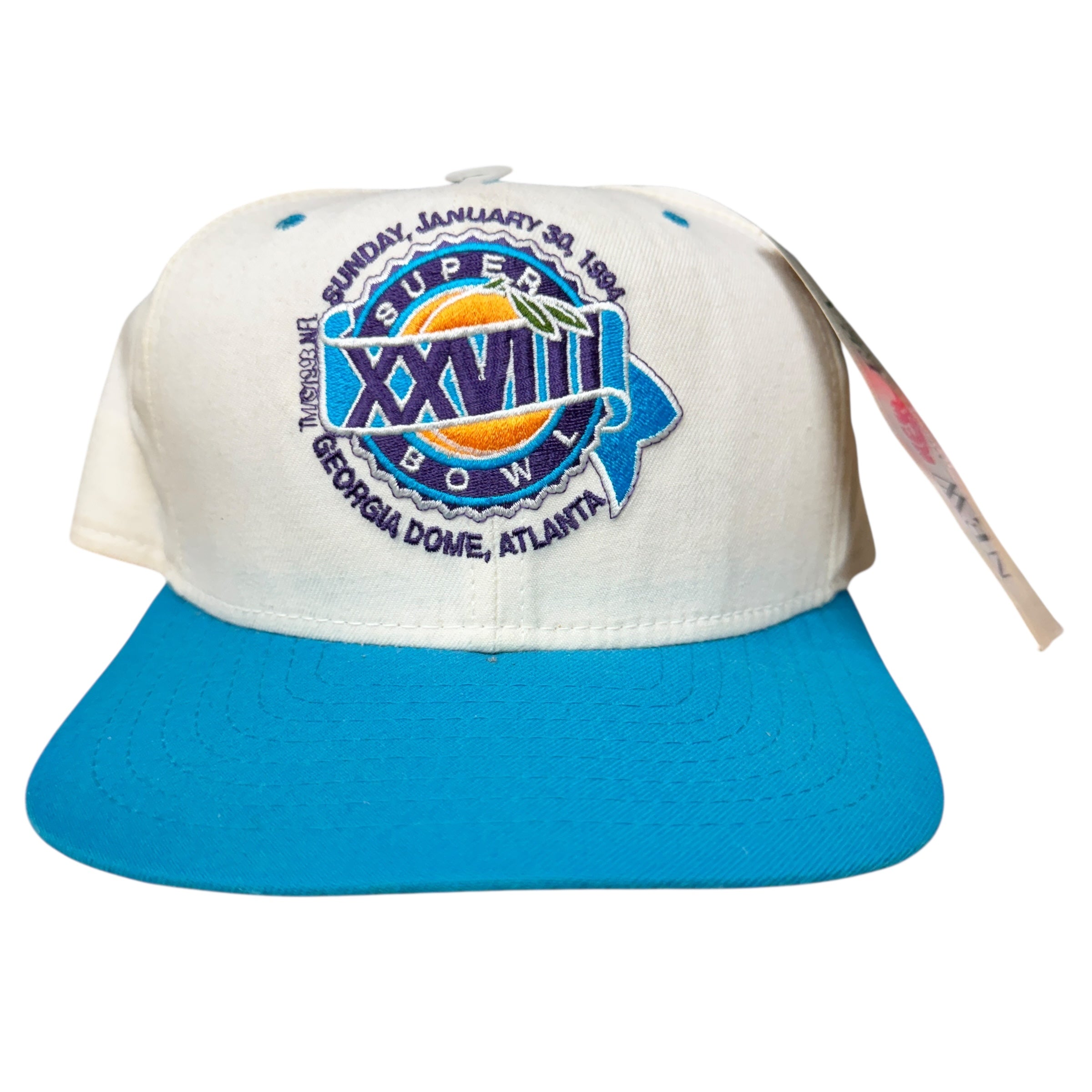 Vintage Buffalo Bills Deadstock Super Bowl XXVII Snapback Hat