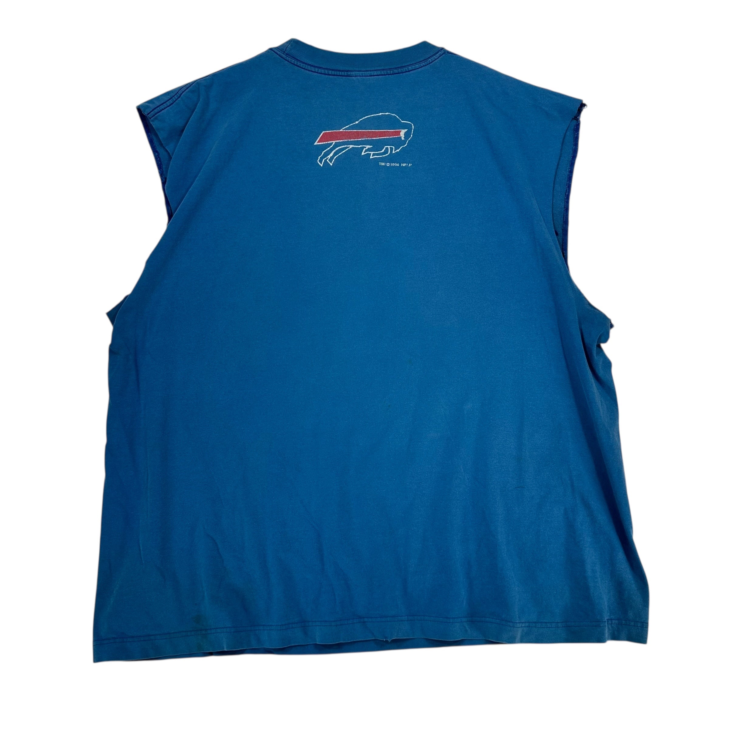 Vintage Buffalo Bills Muscle Tank Top Shirt XL