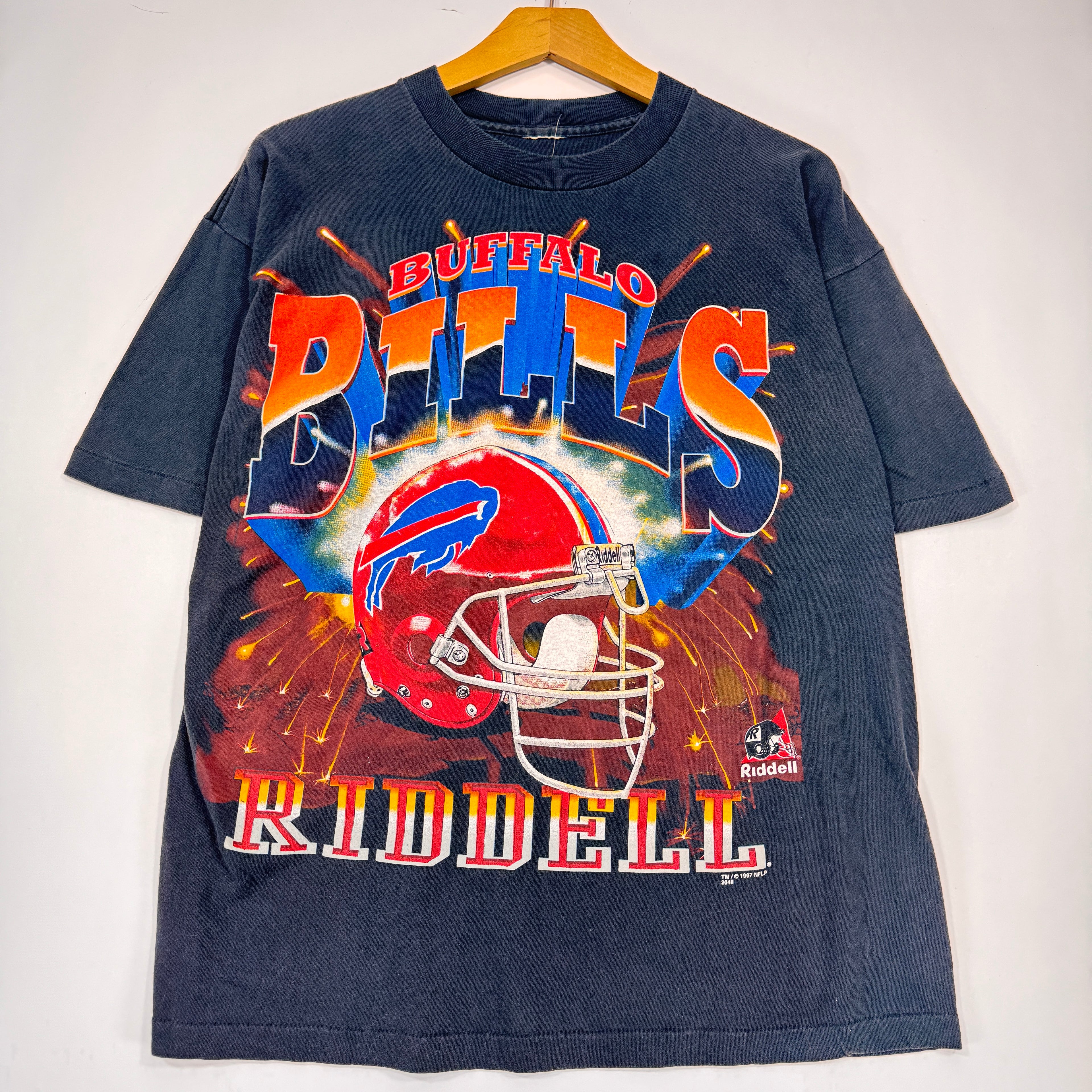 Vintage Buffalo Bills Riddell Explosion Shirt Medium