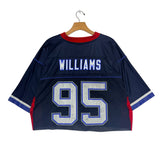 Vintage Buffalo Bills Kyle Williams Cropped Jersey Large