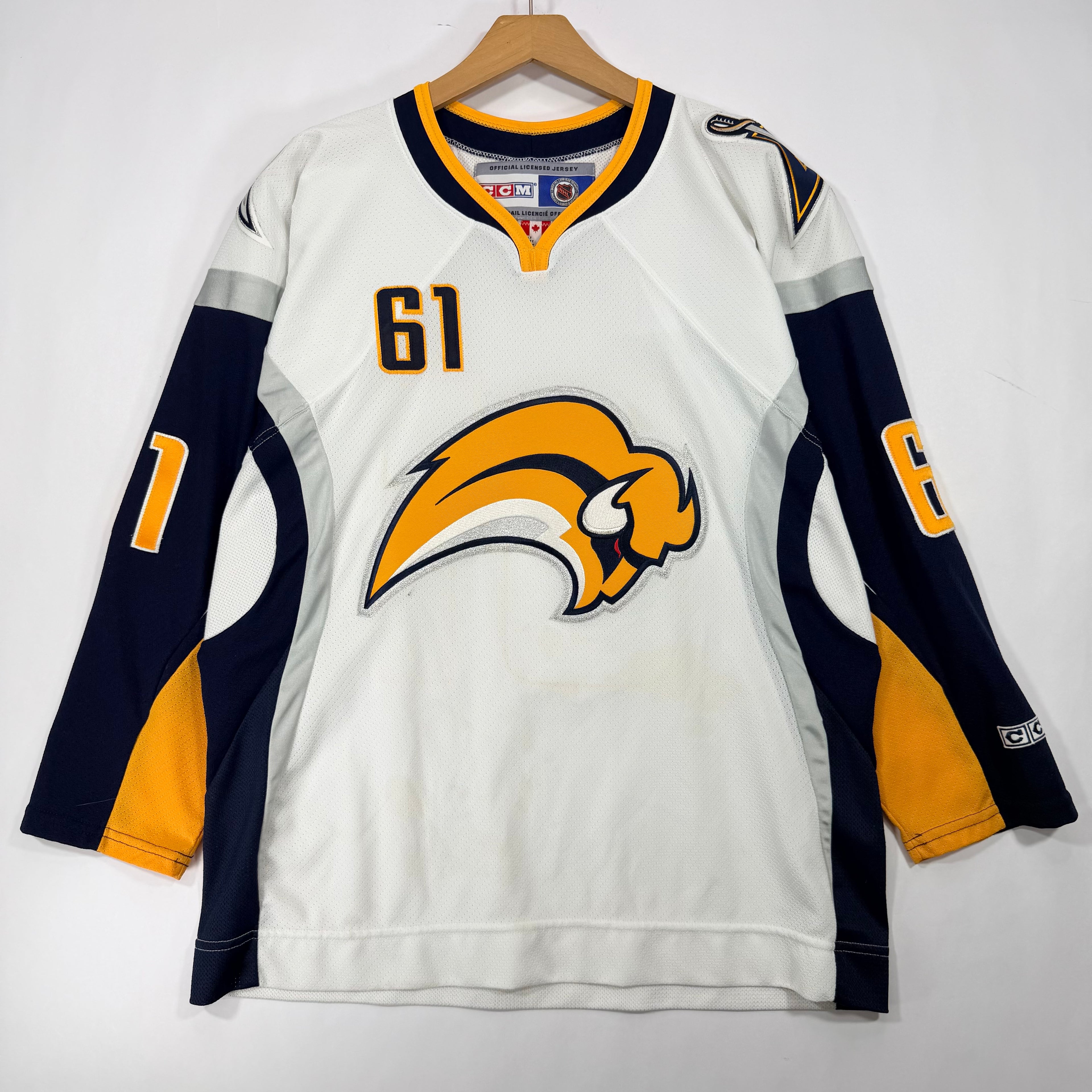 Vintage Buffalo Sabres Maxim Afinogenov Jersey Medium