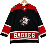 Vintage Buffalo Sabres Mike Peca Practice Jersey Small