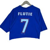 Vintage Buffalo Bills Cropped Shirt Medium