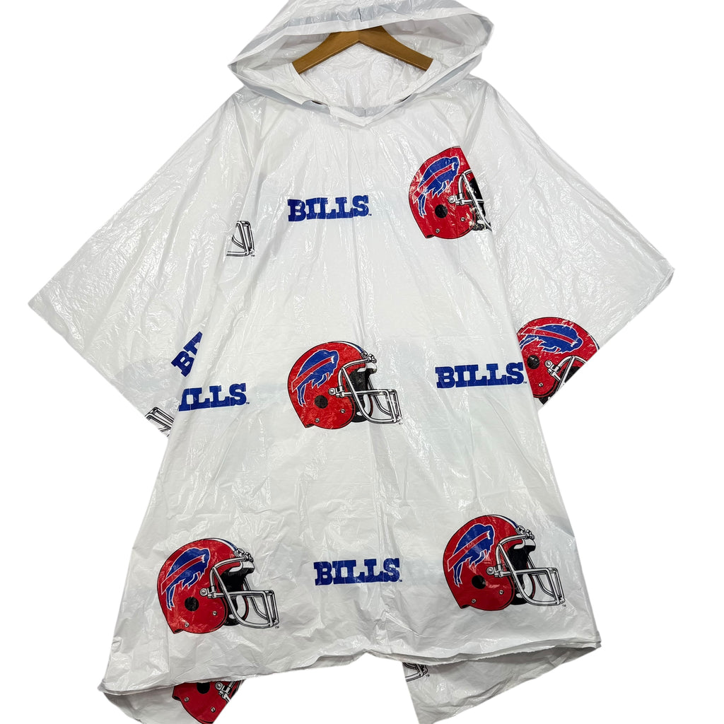 Vintage Buffalo Bills Rain Poncho Jacket Large