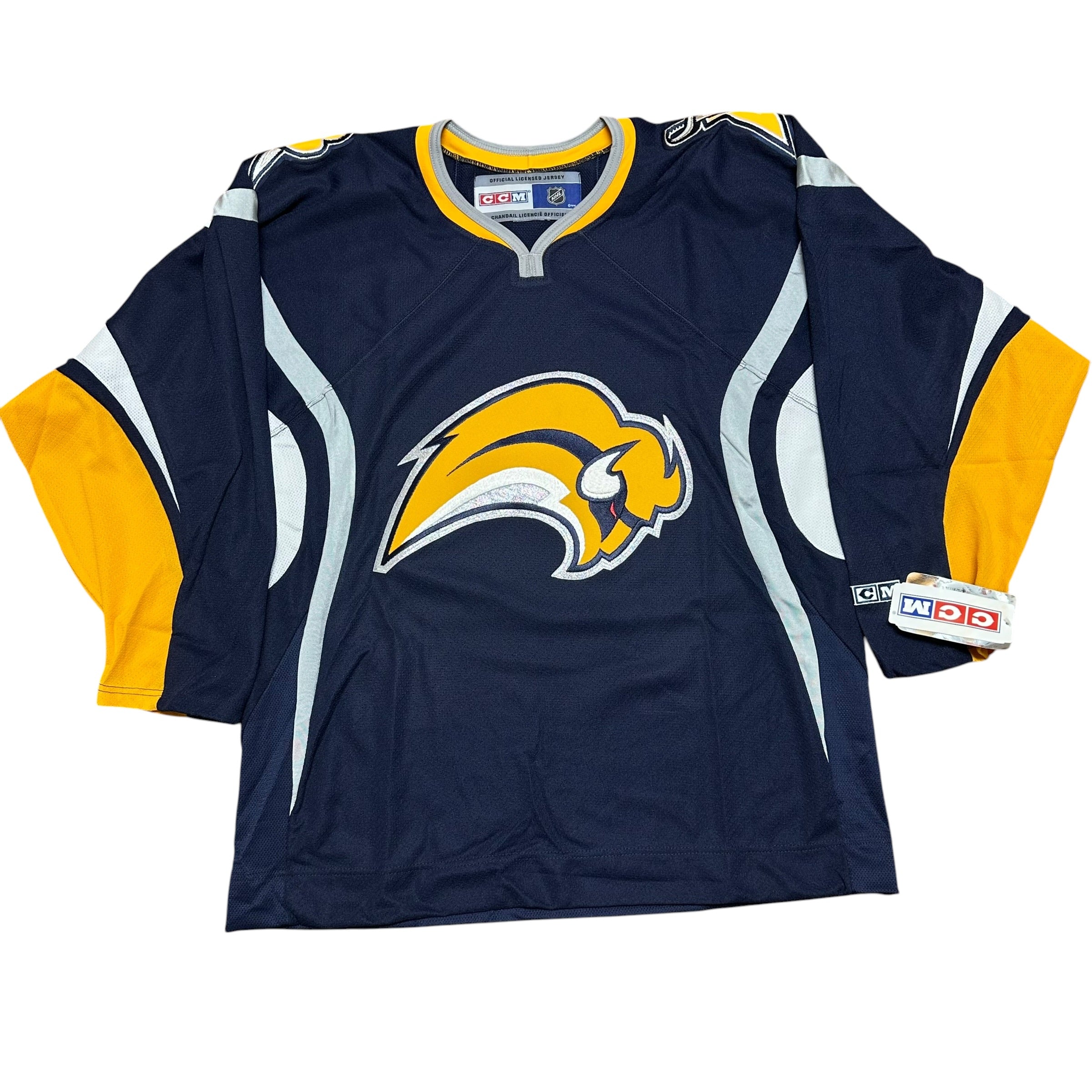 Vintage Buffalo Sabres Slug Jersey Large