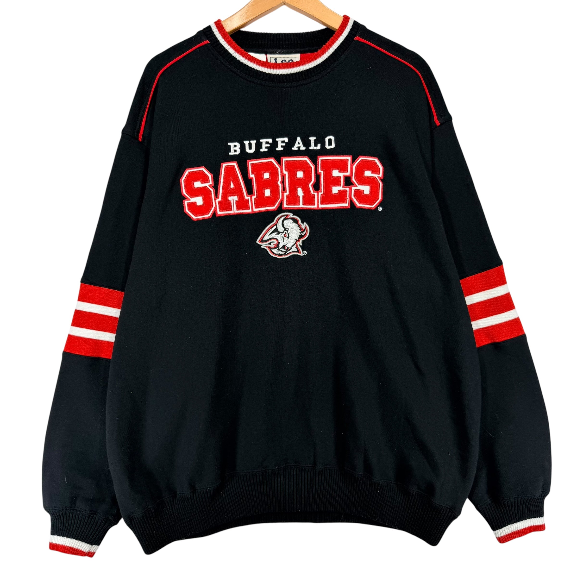 Vintage Buffalo Sabres Embroidered Crewneck Sweatshirt Large