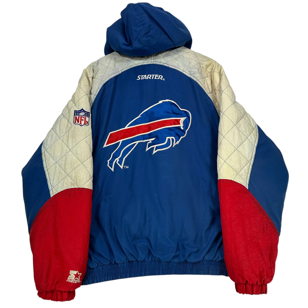 Vintage Buffalo Bills Starter Puffer Jacket Large