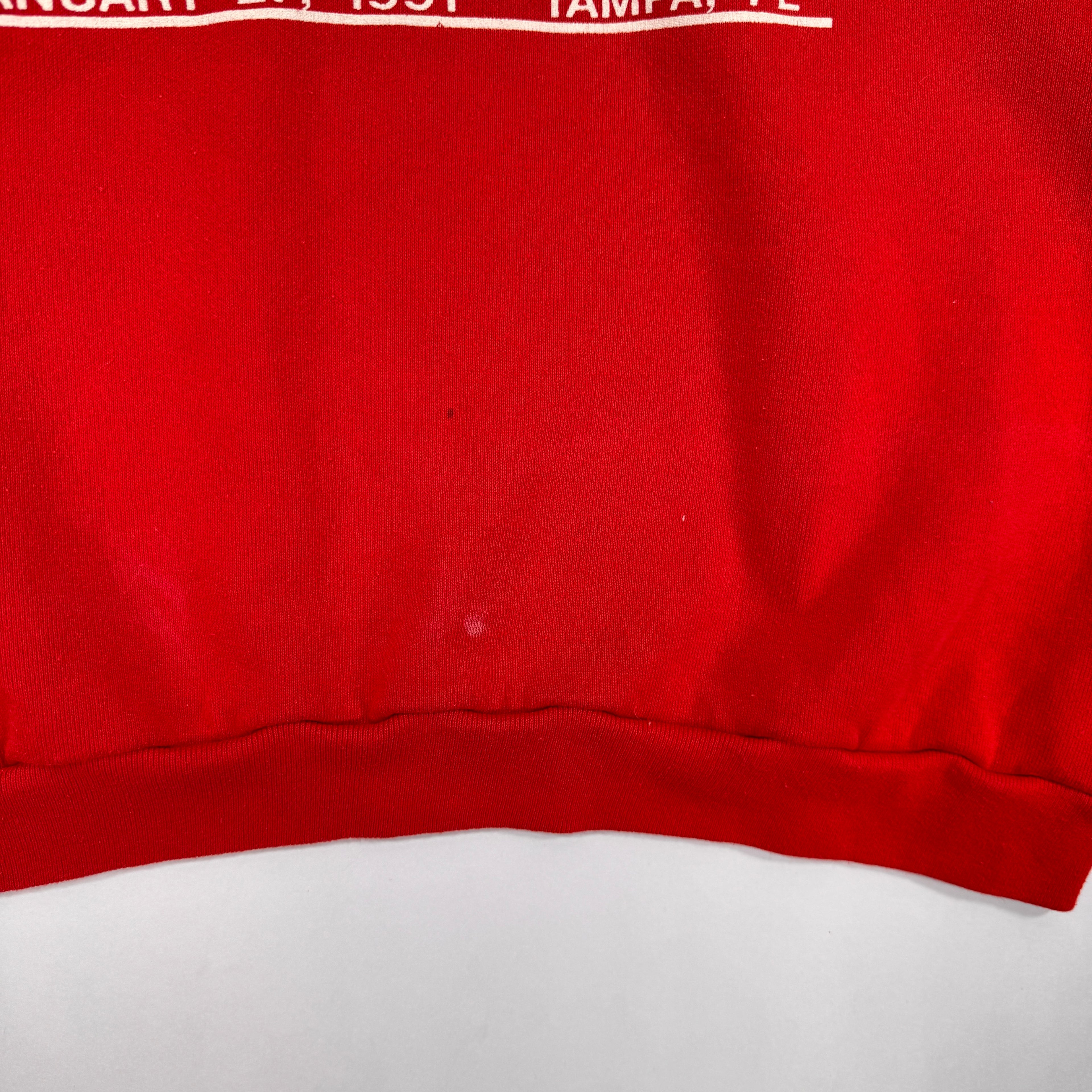Vintage Buffalo Bills 1991 Super Bowl Crewneck Sweatshirt XL