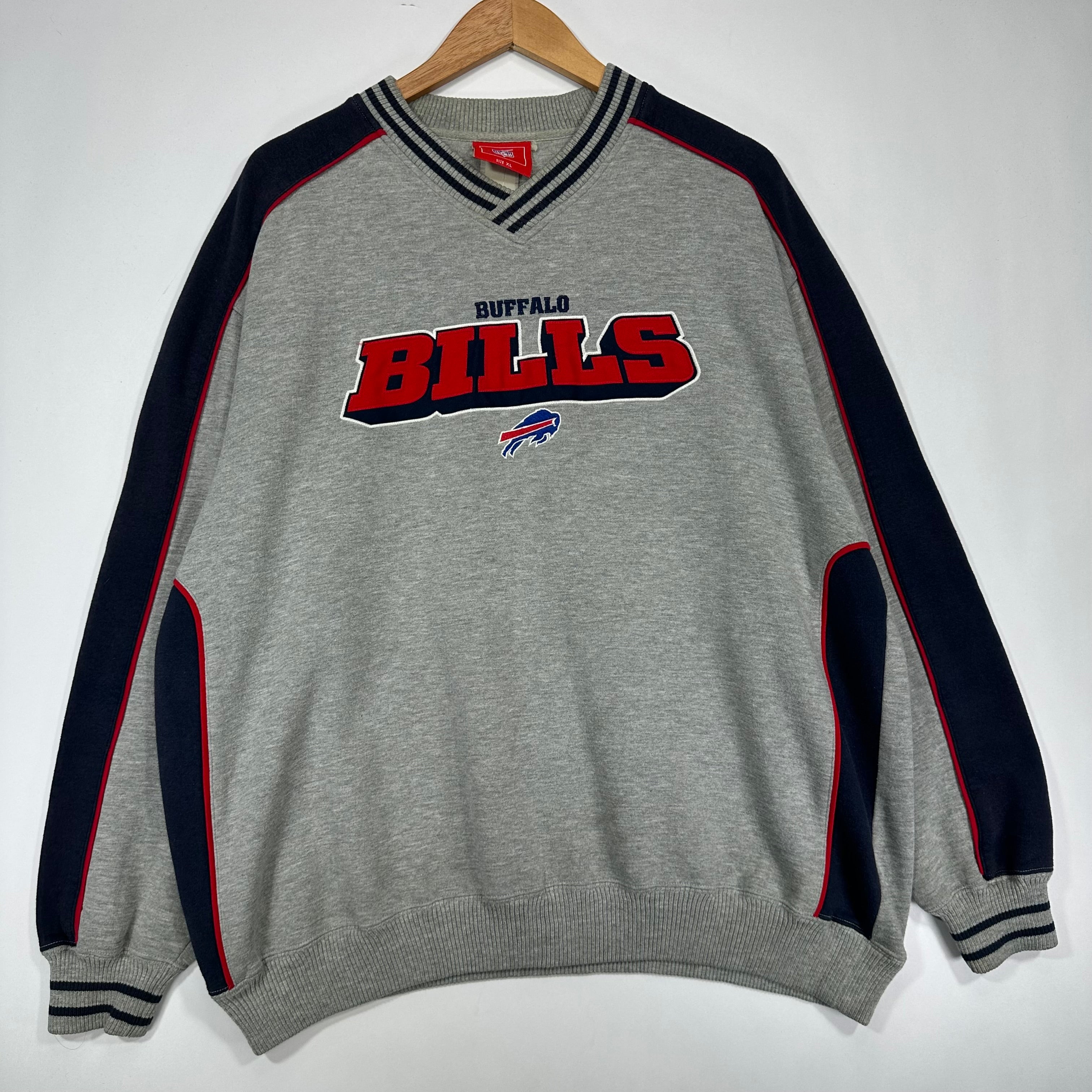 Vintage Buffalo Bills Embroidered Crewneck Sweatshirt XL