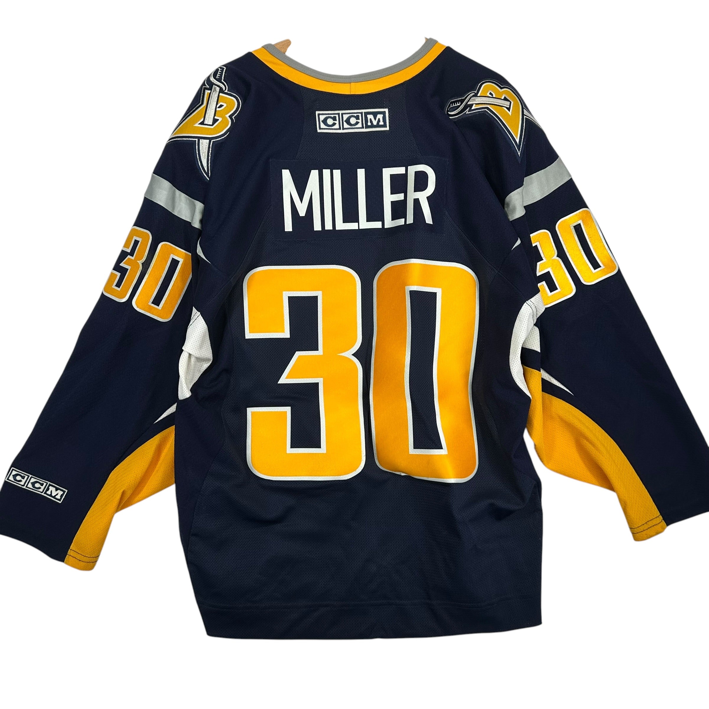 Vintage Buffalo Sabres Ryan Miller Jersey Medium