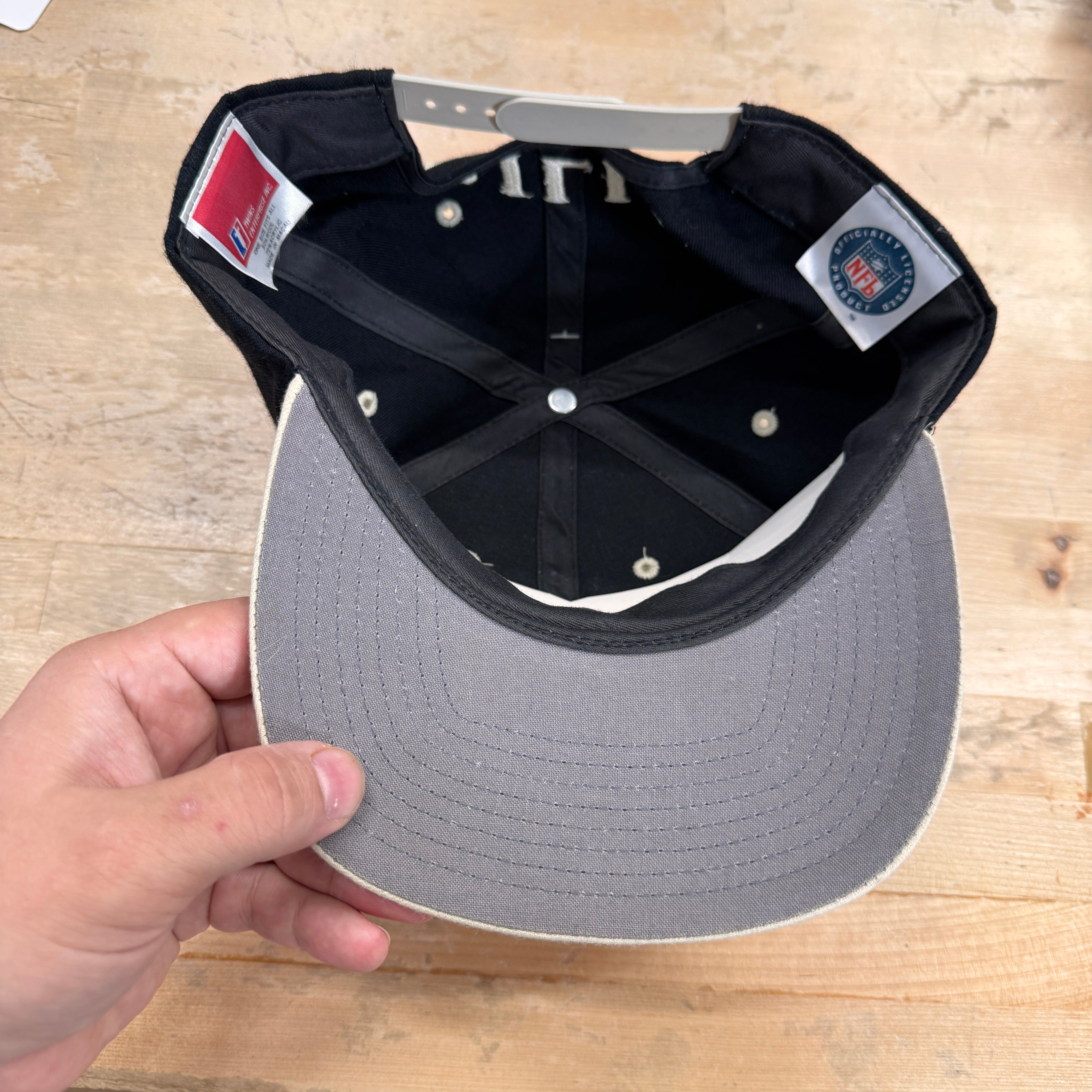 Vintage Buffalo Bills Deadstock Signed Snapback Hat