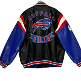 Vintage Buffalo Bills Vegan Leather Jacket XL