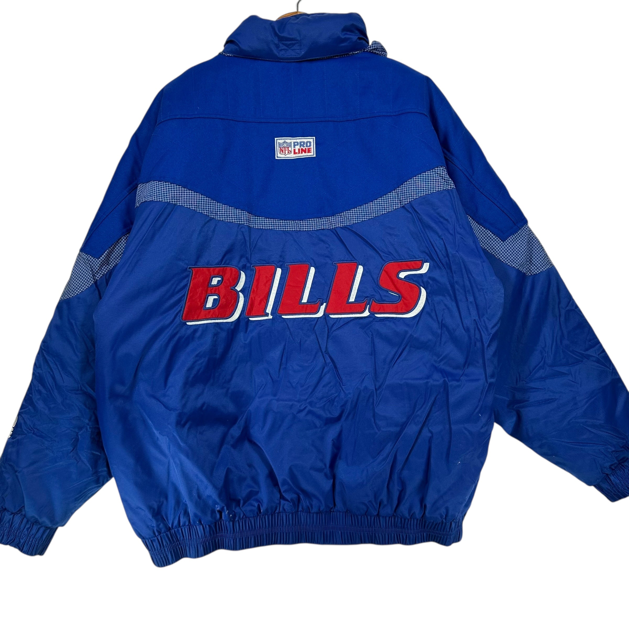 Vintage Buffalo Bills Pro Line Puffer Jacket XL