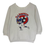 Vintage Buffalo Bills 70s OJ Simpson Crewneck Sweatshirt Small